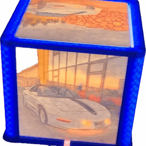 3D Lithophane Würfel (Bilder 13×13) und Lichtsockel