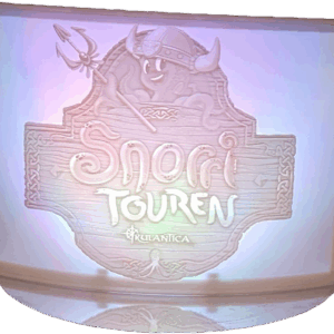 Lithophane Bild mit LED Beleuchtung & LED Sockel Grösse 18x13cm